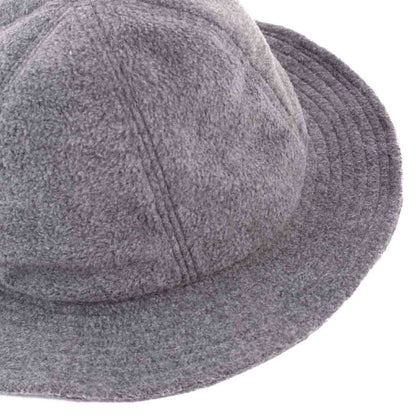 Found Feather Military Sun Hat Polar Fleece Charcoal Close