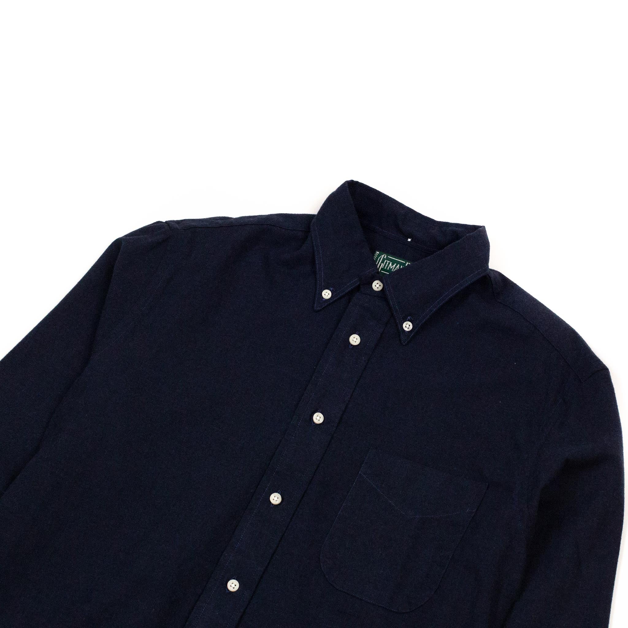 Gitman Vintage Bros. Flannel Shirt Navy