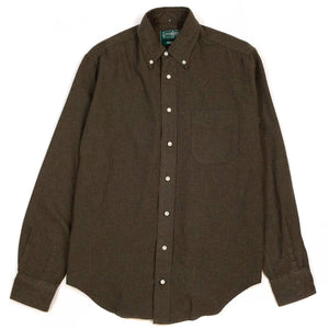 Gitman Vintage Bros. Flannel Shirt Olive