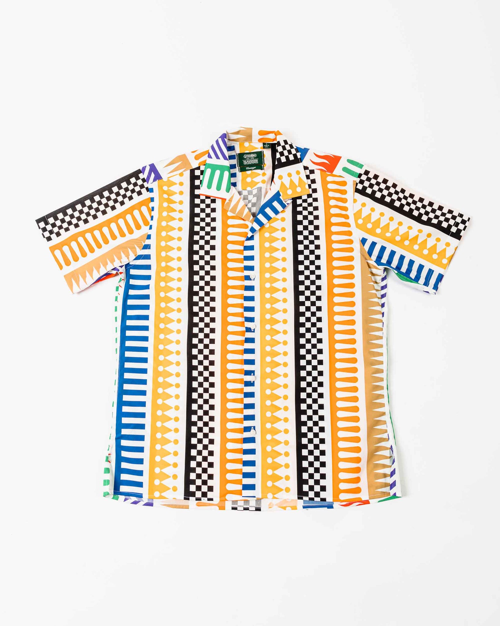 Gitman Vintage Bros. Alexander Girard “Palio” Camp Collar Shirt