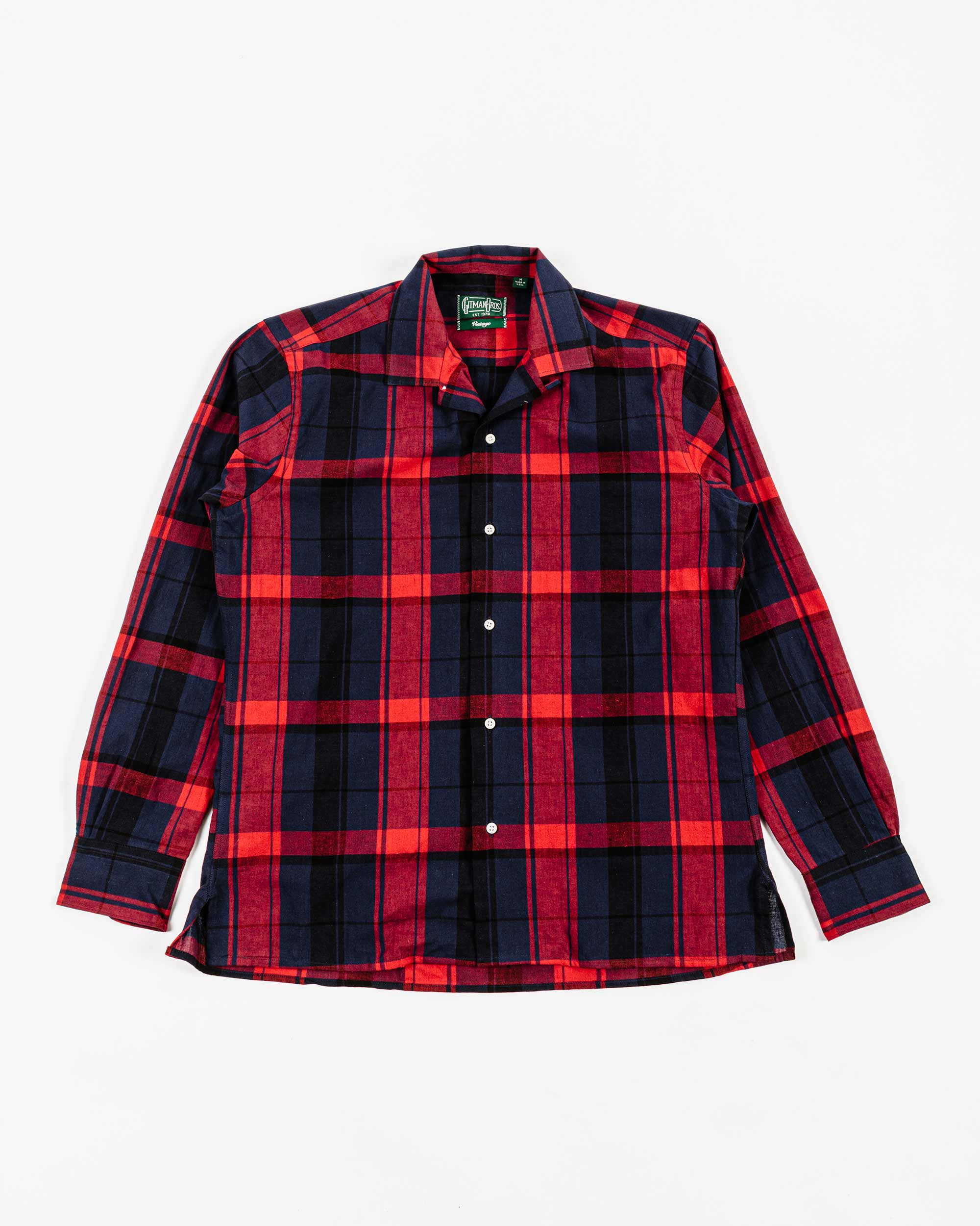 Chemise Homme Gitman Bros Vintage - Taille M - Manches Longues - Multicolore - Occasion Parfait état