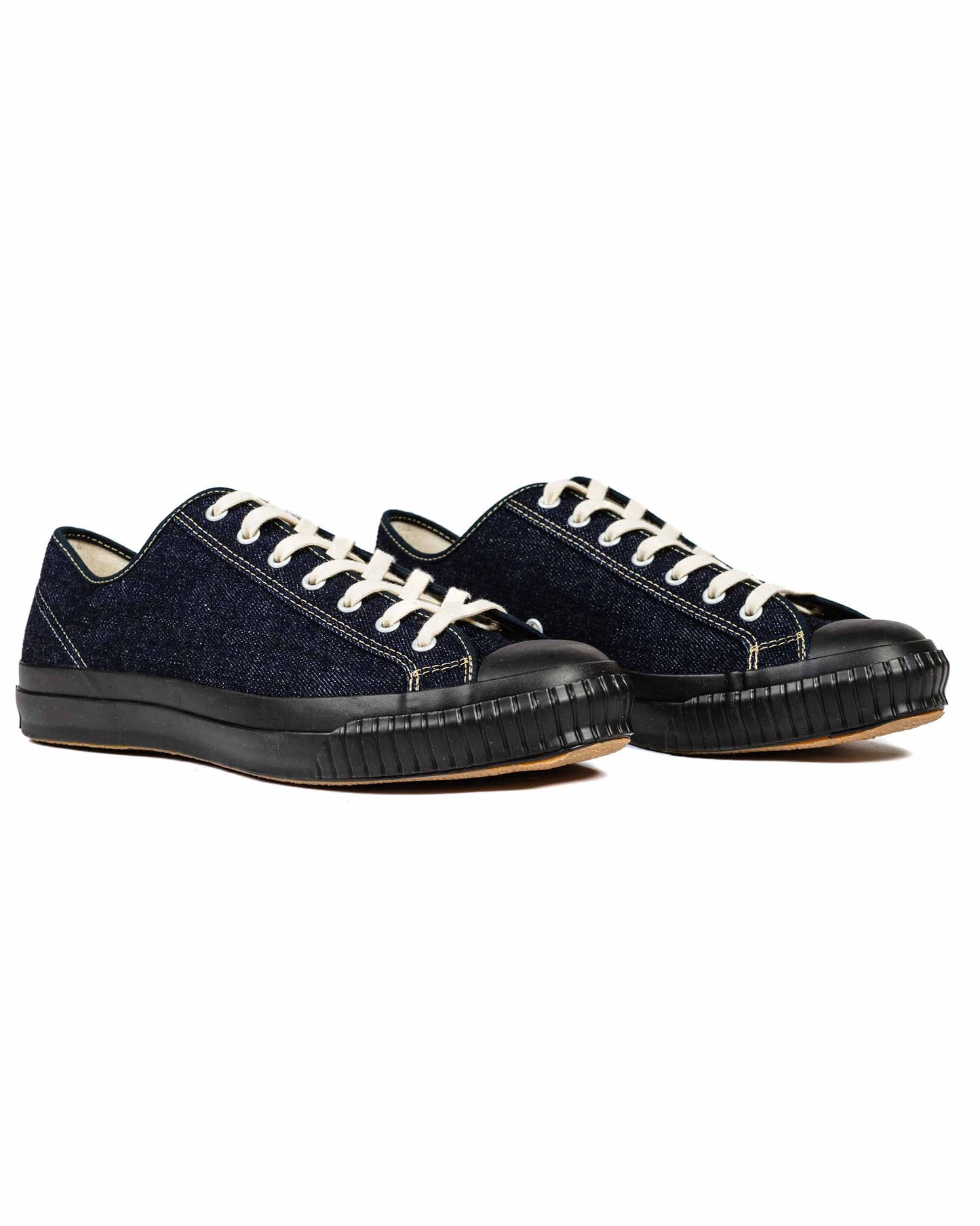 John Lofgren Bootmaker JLB Champion Sneakers Japanese Indigo Denim Side