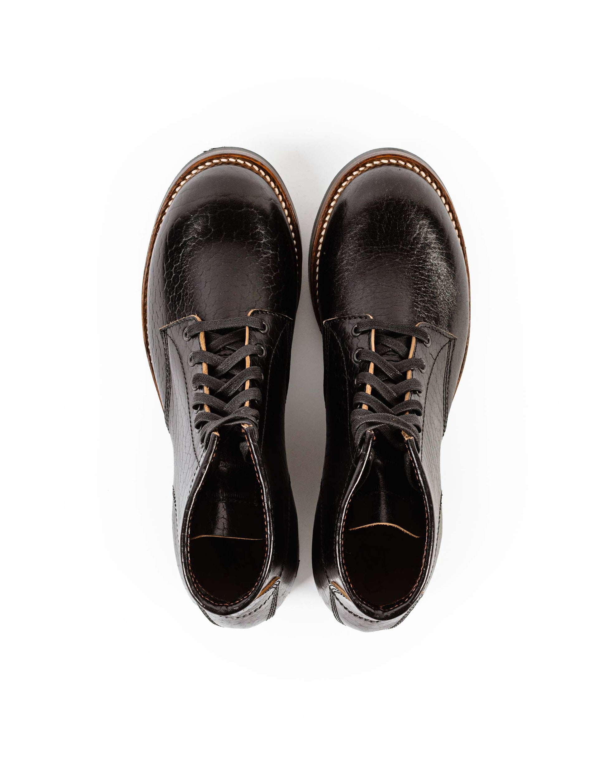 John Lofgren Bootmaker Ludlow Boots Shinki Hikaku Horsebutt Black Top