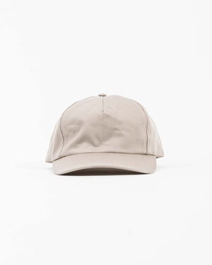 Lady White Co. Cotton Twill Cap Taupe Front