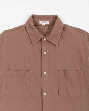 Lady White Co. Pique Work Shirt Dried Rose Details