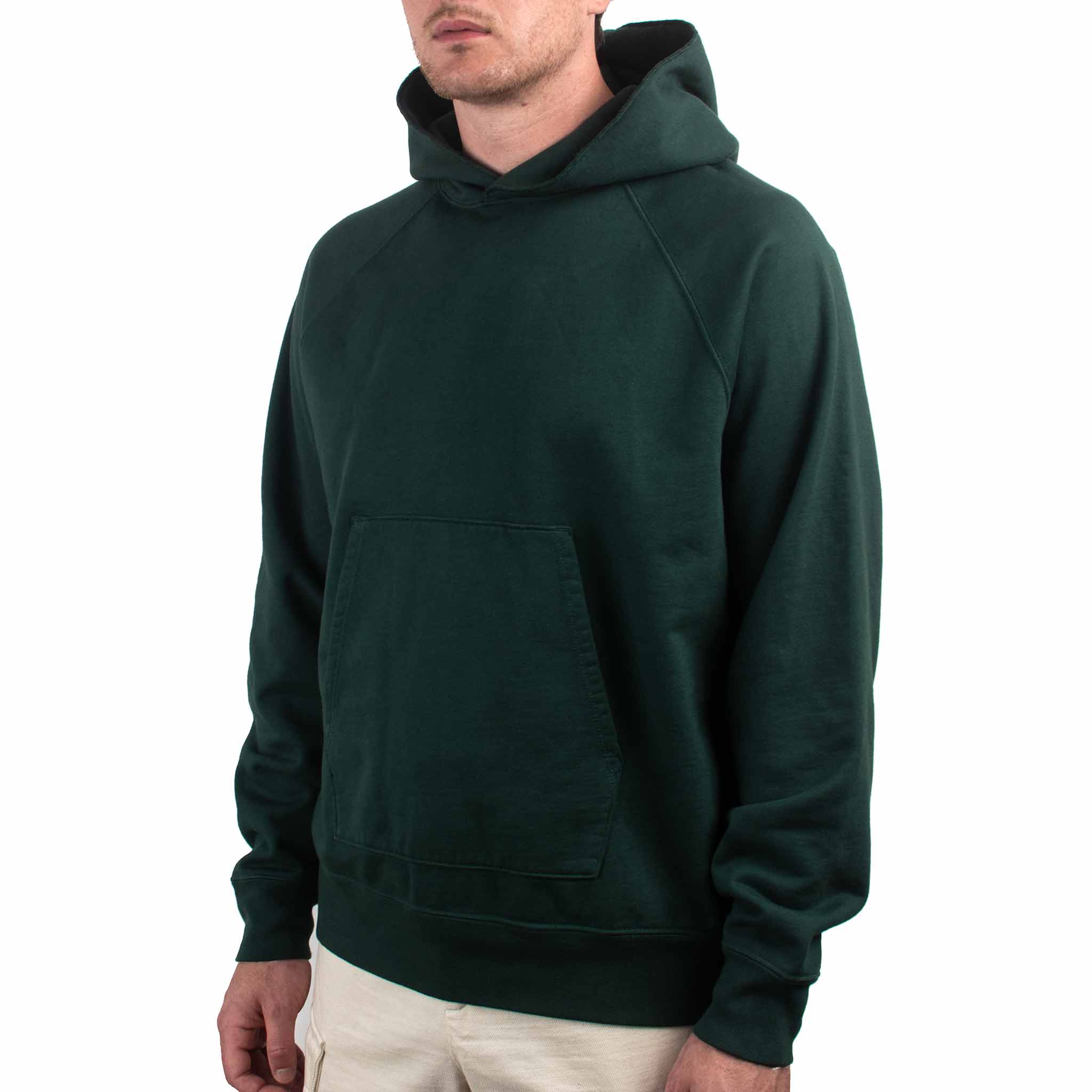 Lady White Co. Super Weighted Hoodie Hunter Green Close