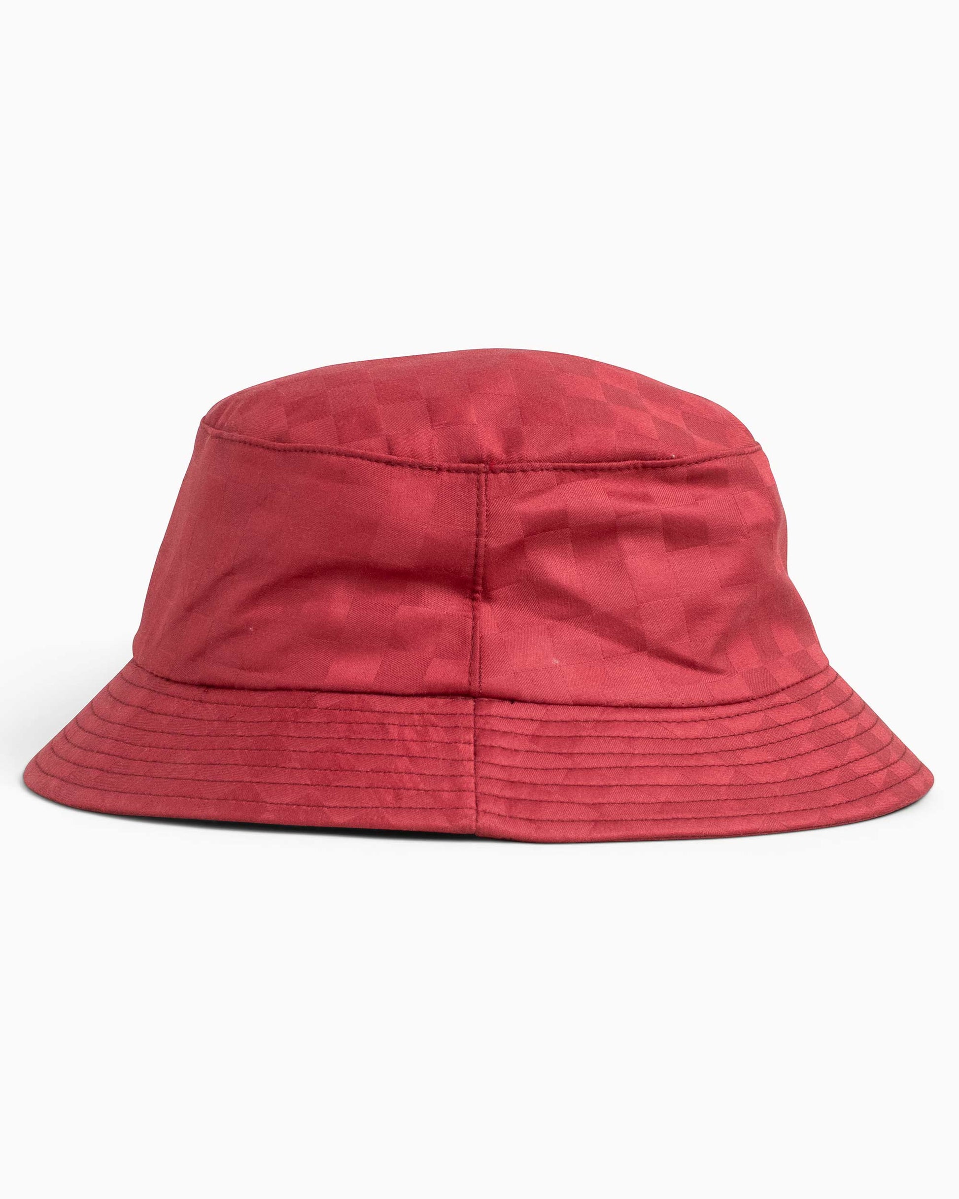 Lite Year Tonal Dobby Check Bucket Hat Brick