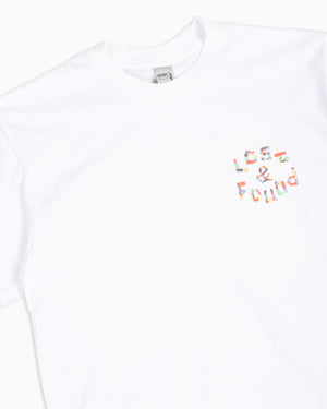 Lost & Found Artist Series 010: Joshua Advincula 'Construction Paper' Tee Detail Front