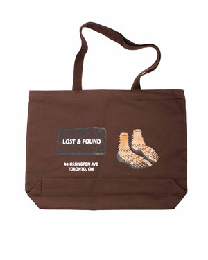 Lost & Found Canvas Tote Bag National Park Back