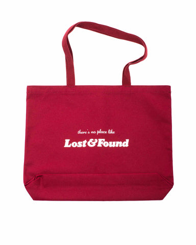 Lost & Found Canvas Tote Bag There's No Place Like Home