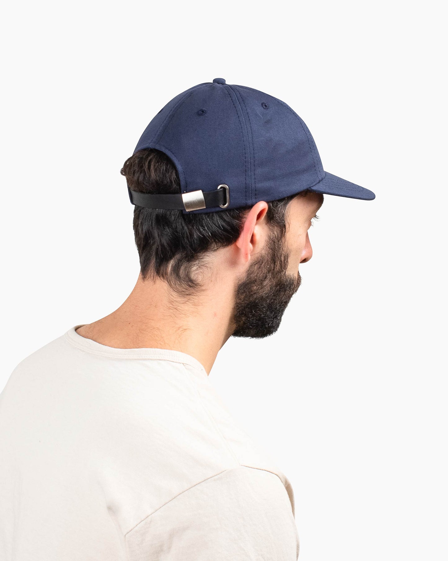 Lost & Found Cotton Twill Cap Navy Back