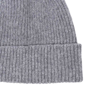 Lost & Found Lambswool Hat Grey Mix Detail