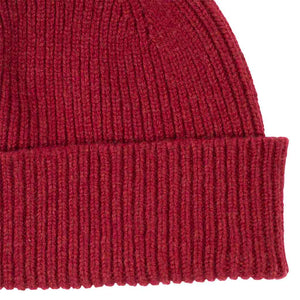 Lost & Found Lambswool Hat Magma Detail