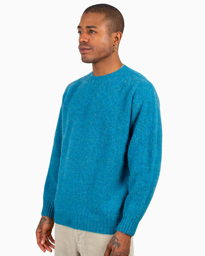 Lost & Found Shaggy Sweater Azure Close