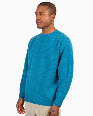 Lost & Found Shaggy Sweater Azure Close
