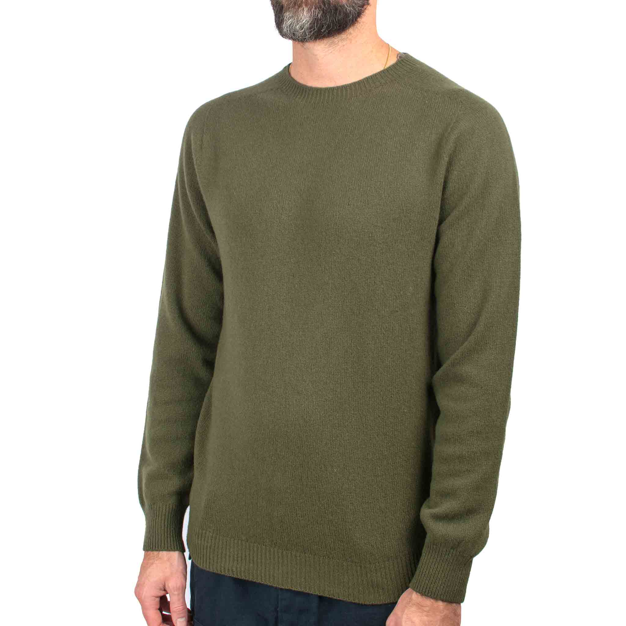 Lost & Found Wool Cashmere Sweater Envy Close