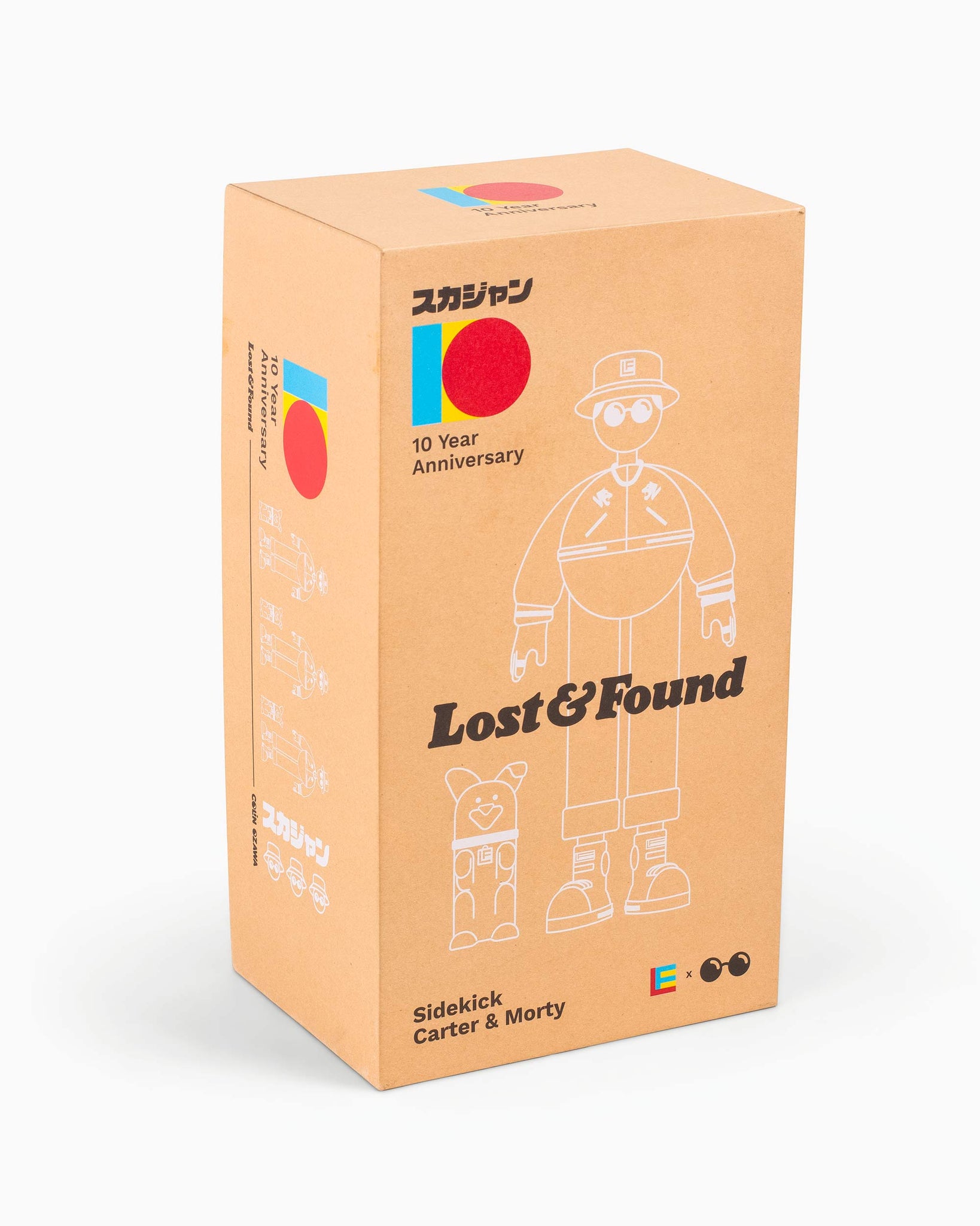 Lost & Found x Colin Ozawa Sidekick Carter & Morty Toy Box