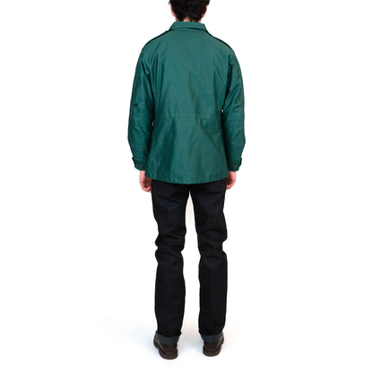 The Real McCoy's MJ21007 Coat, Man's, Cotton Wind Resistant Aggressor Green Model 2