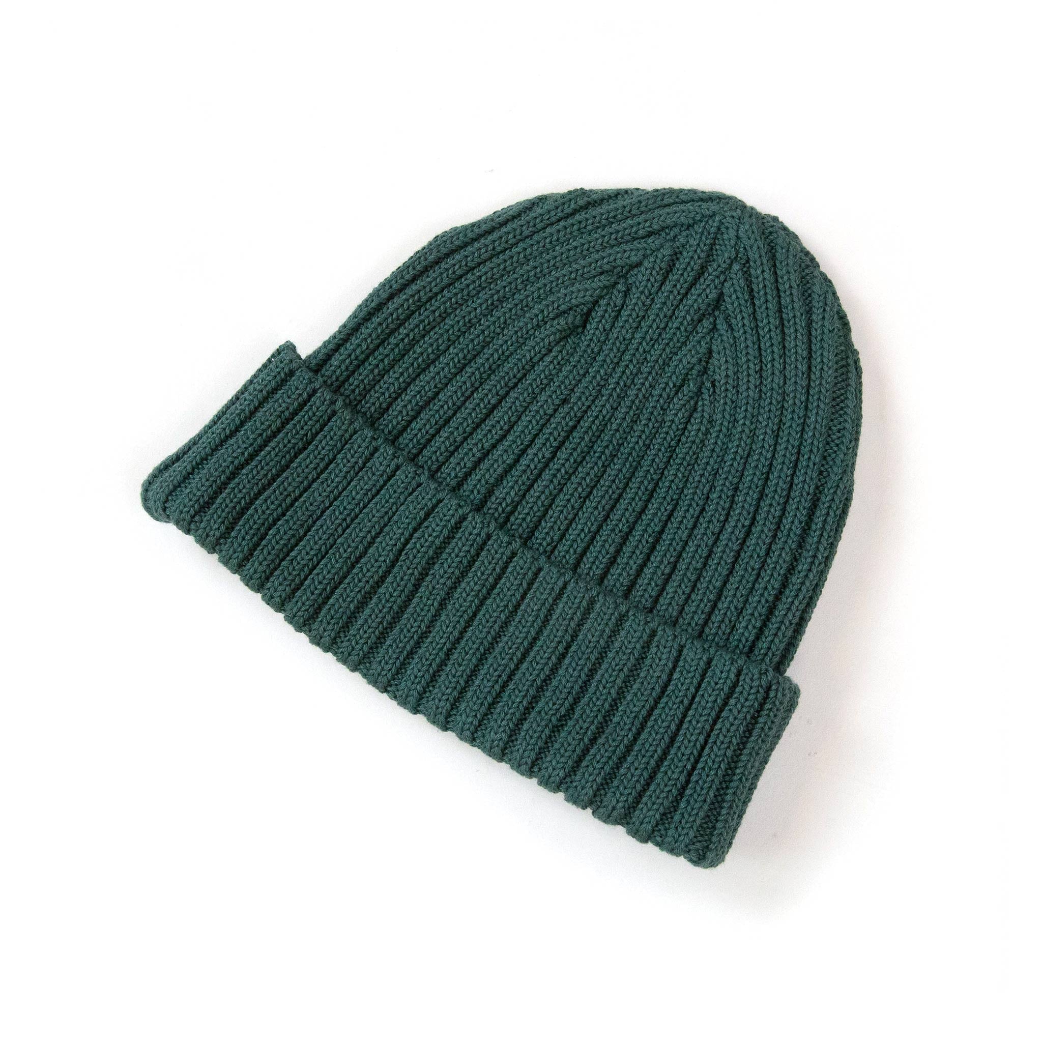 The Real McCoy's MA21014 Cotton Bronson Knit Cap Green Side