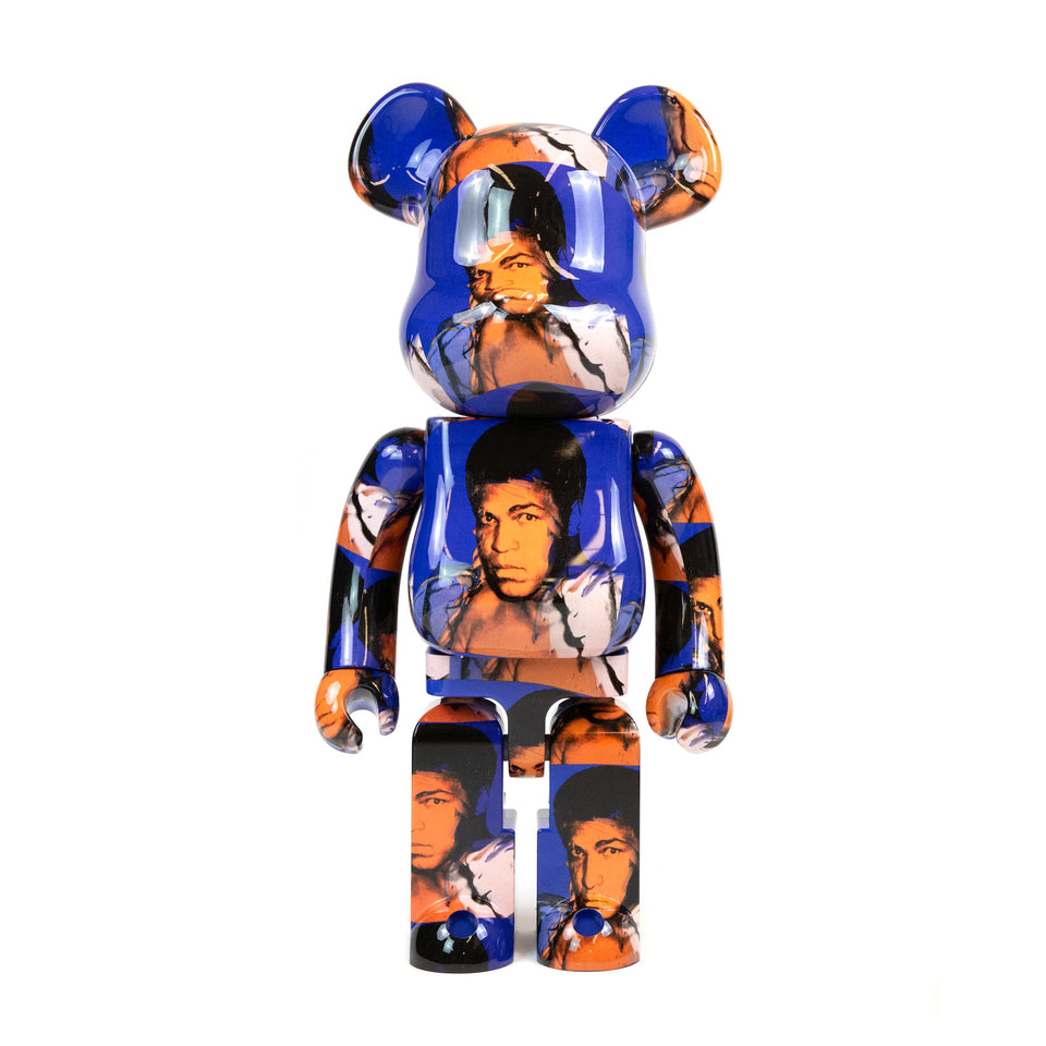 Medicom Toy x Andy Warhol's Muhammad Ali 1000% Bearbrick