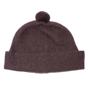MHL Felted Hat Shetland Wool Conker