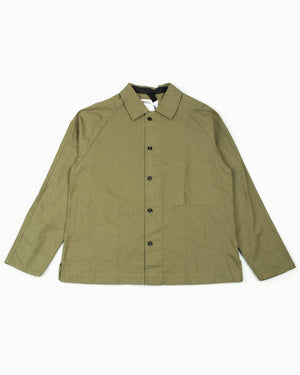 MHL Raglan Shirt Workwear Cotton Twill Surplus Green