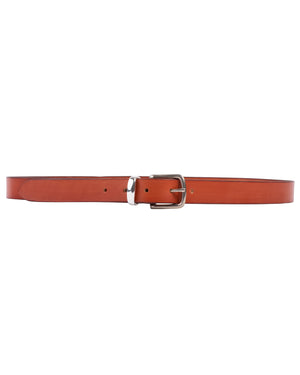 Maximum Henry Slim Standard Belt With Metal Keeper Clay