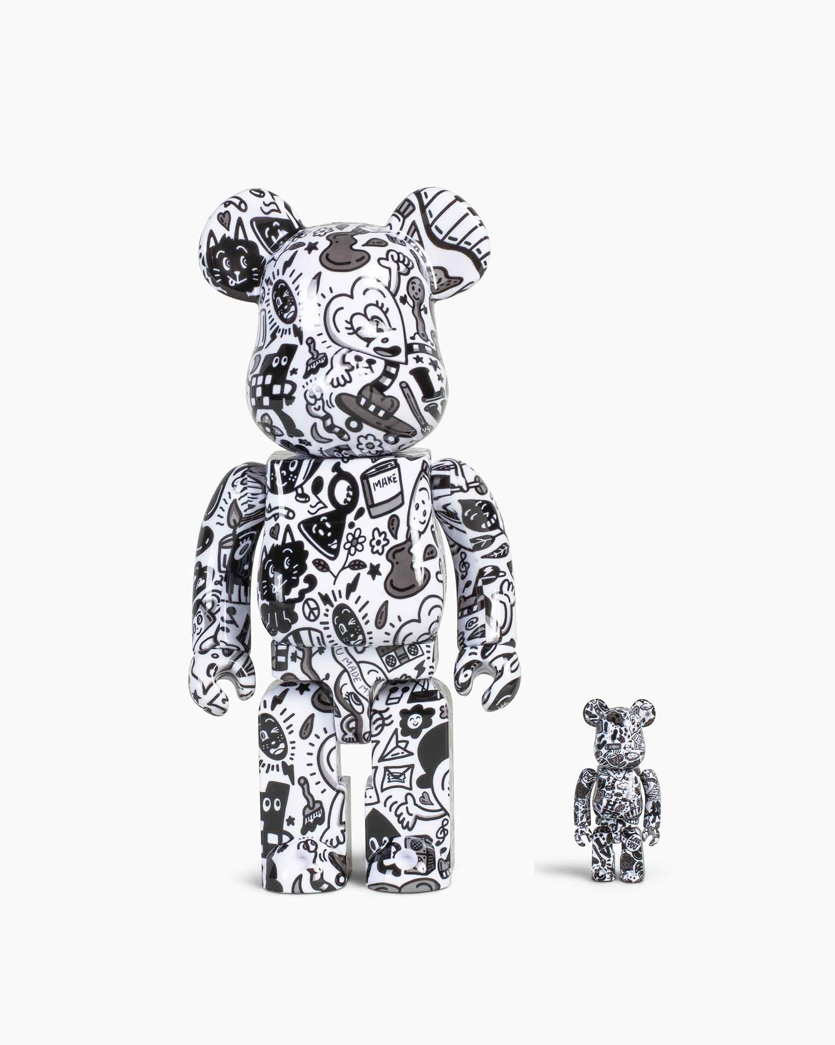 Medicom Toy Chocomoo 100% + 400% Bearbrick