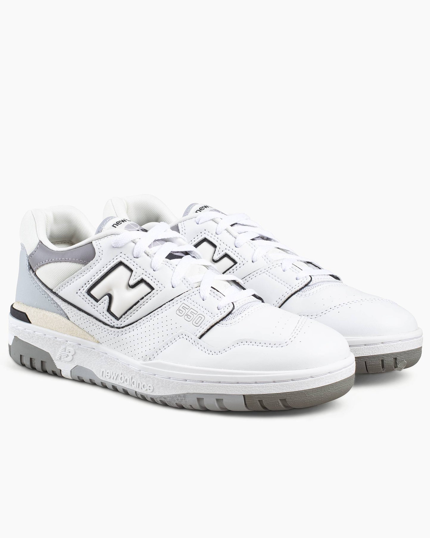 New Balance BB550PWA White/Marblehead Side