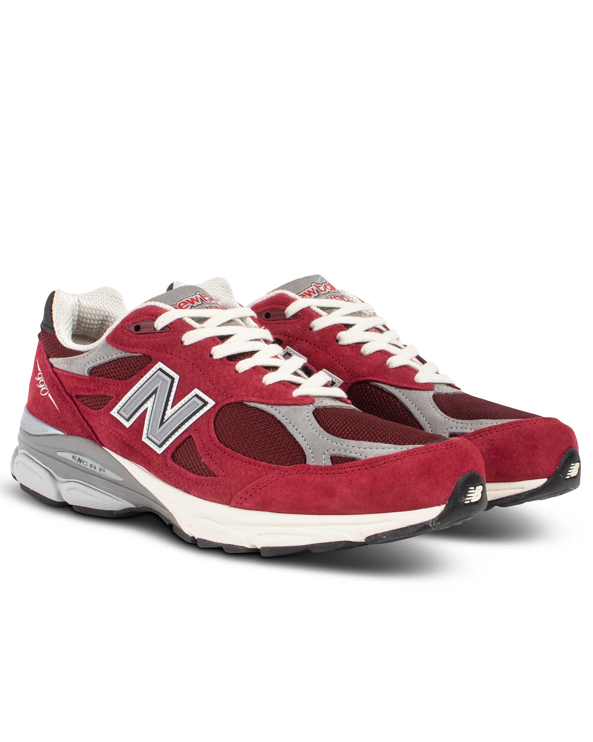 New Balance M990TF3 Scarlet Side