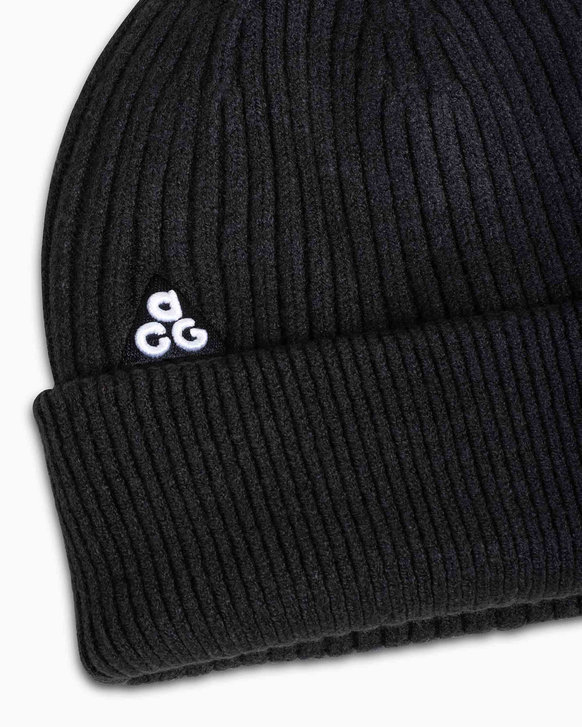 Nike ACG Cuffed Beanie Black Detail