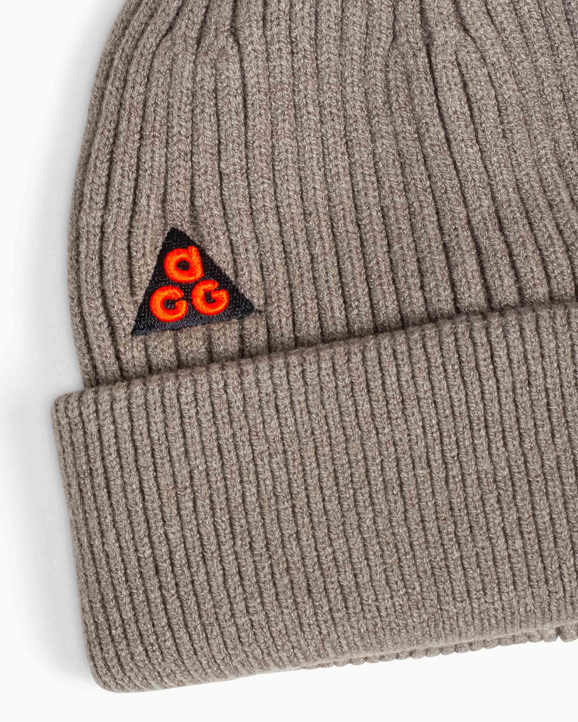 Nike ACG Cuffed Beanie Olive Grey/Team Orange Detail