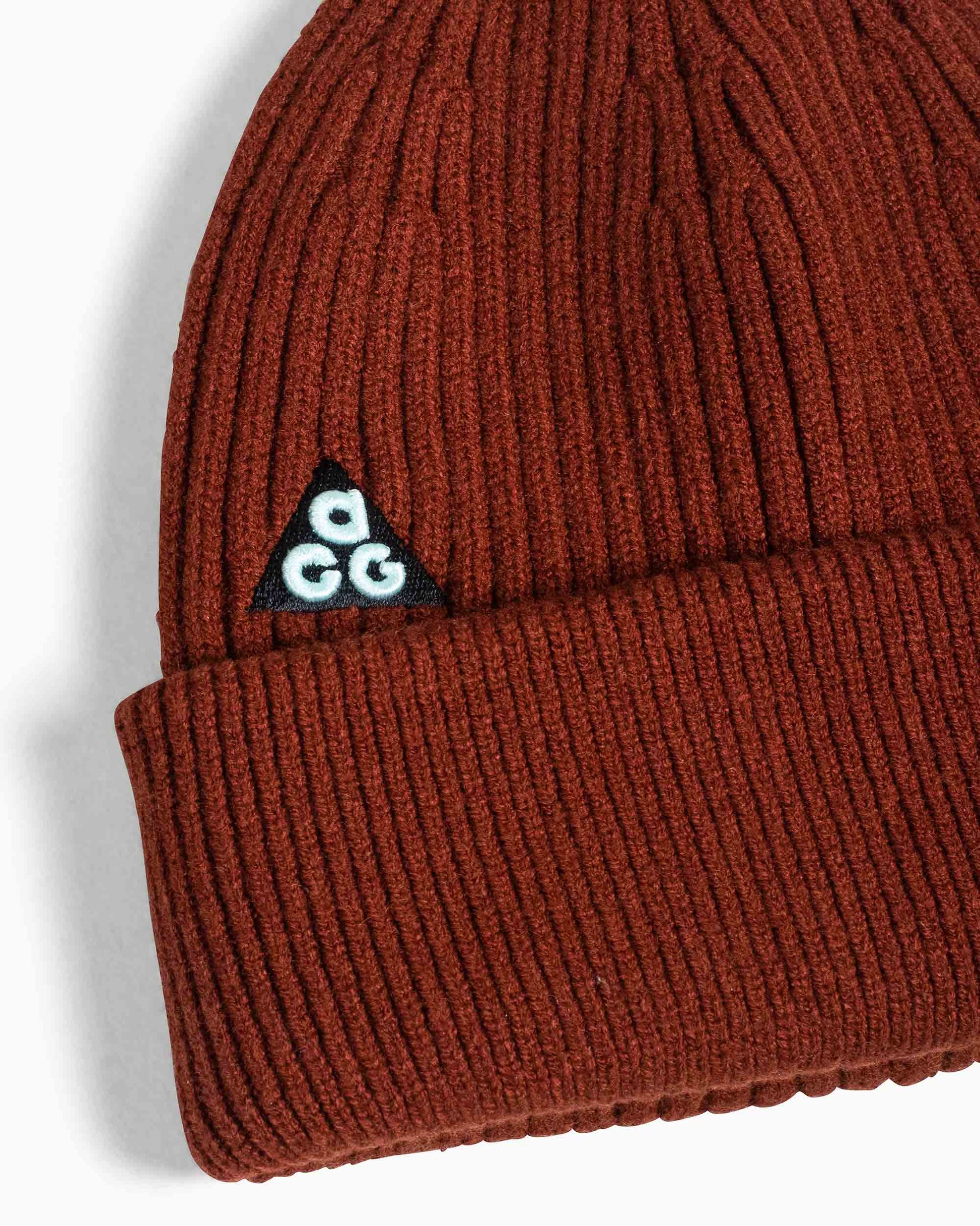 Nike ACG Cuffed Beanie Oxen Brown/Mint Foam Detail