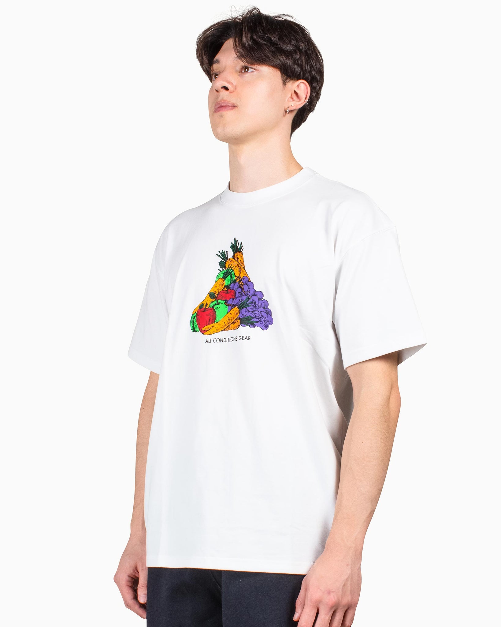 Nike ACG Fruit & Veg T-Shirt Summit White Model Side