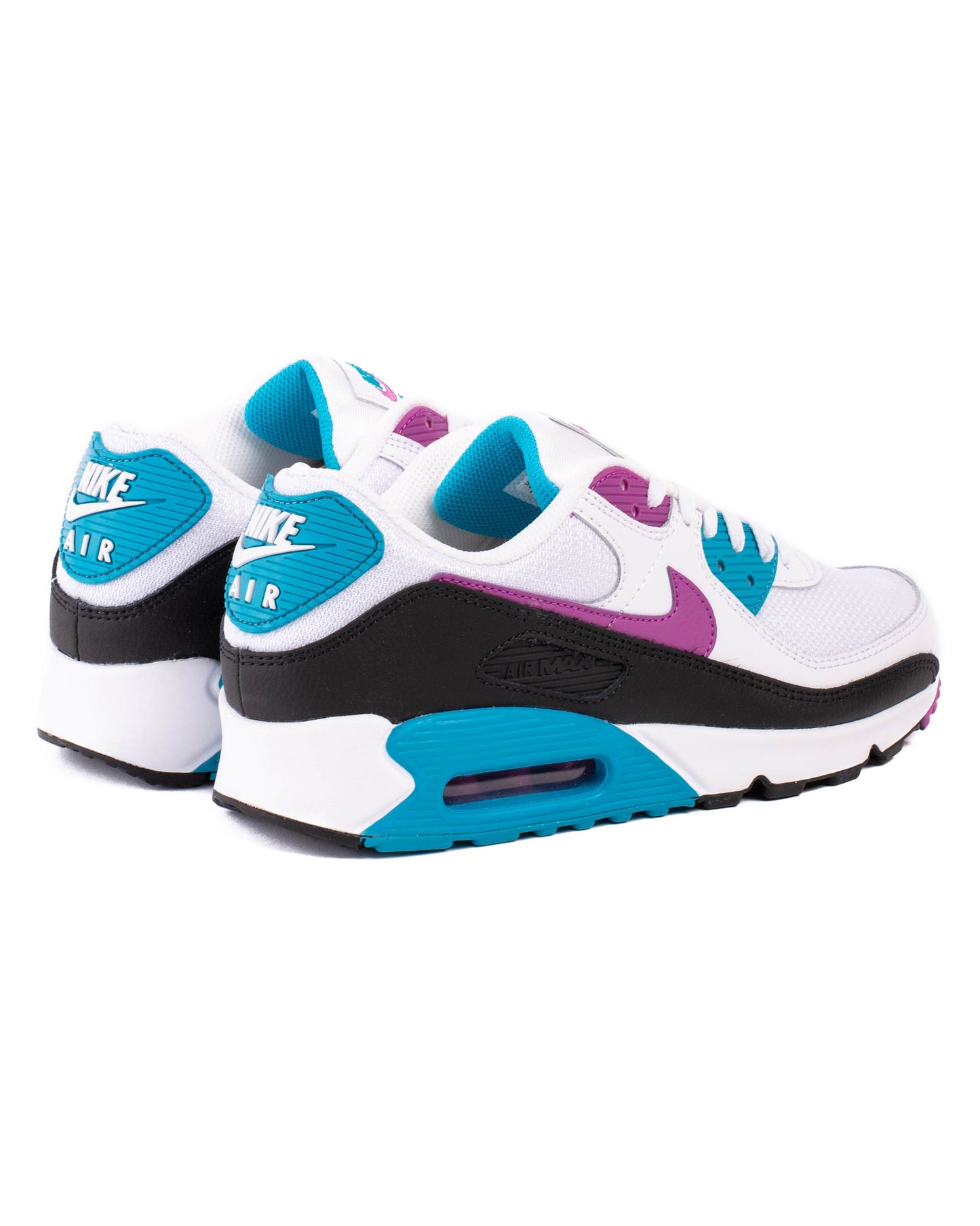 Nike Air Max 90 PRM WHite/Deep Magenta/Aquatone DM8318-100 Back