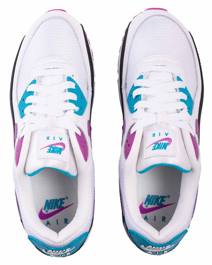 Nike Air Max 90 PRM WHite/Deep Magenta/Aquatone DM8318-100 Top