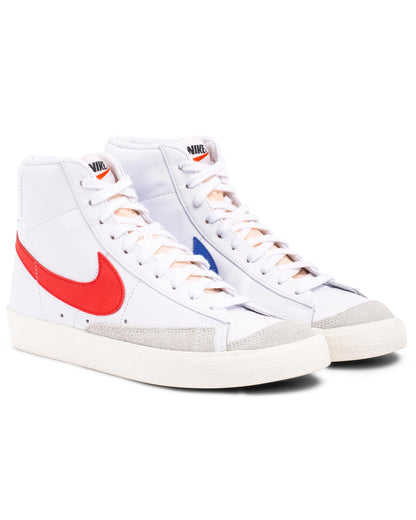 Nike Blazer Mid '77 Vintage White/Habanero Red/Medium Blue BQ6806-117 Side