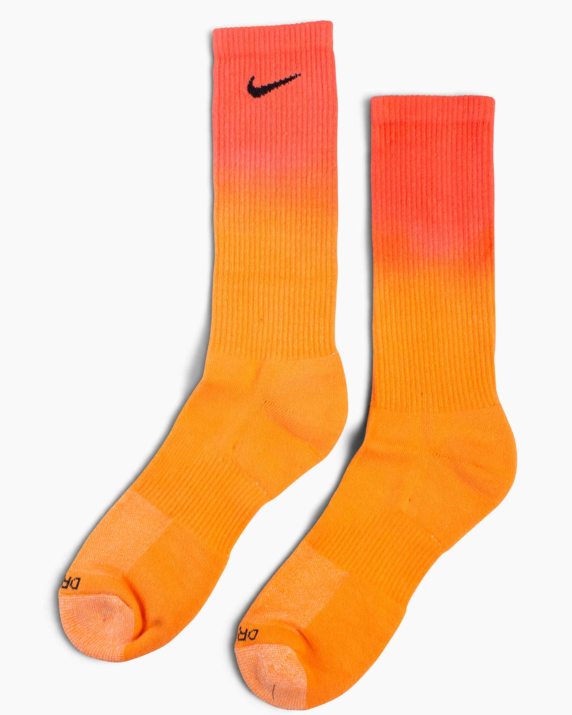 Nike just do it socks orange best sale