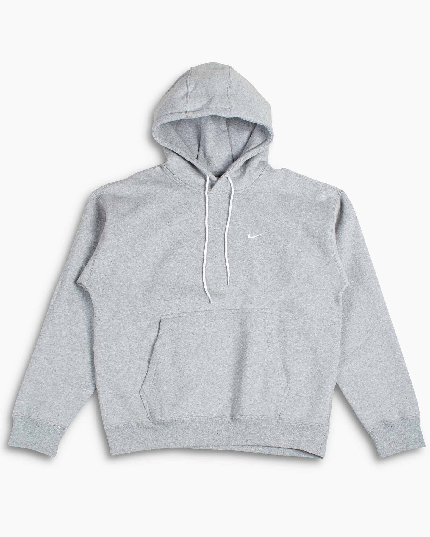 Nike Solo Swoosh Hoodie Dark Grey Heather