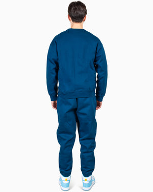 Nike Solo Swoosh Pant Valerian Blue Model Rear
