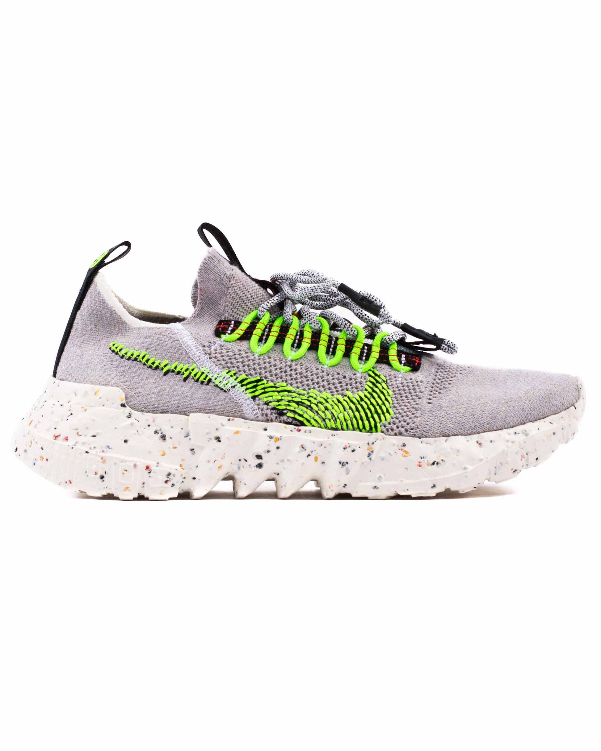 lost & found Nike Nike Space Hippie 01 Vast Grey/Electric Green