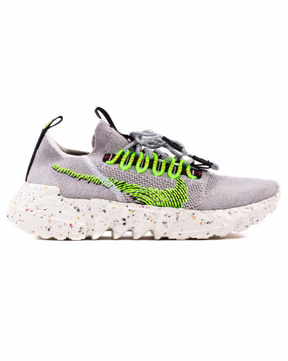 lost & found Nike Nike Space Hippie 01 Vast Grey/Electric Green