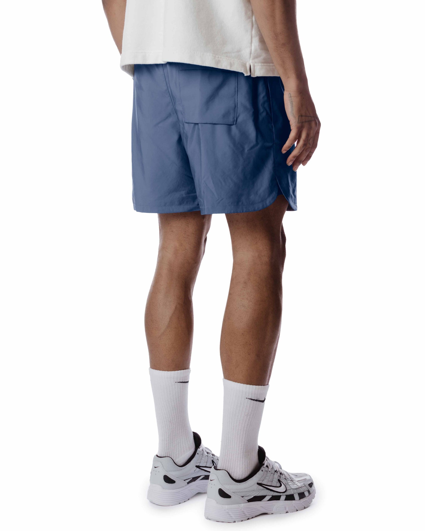 Nike Sportswear Sport Essentials Lined Flow Shorts Diffused Blue Back