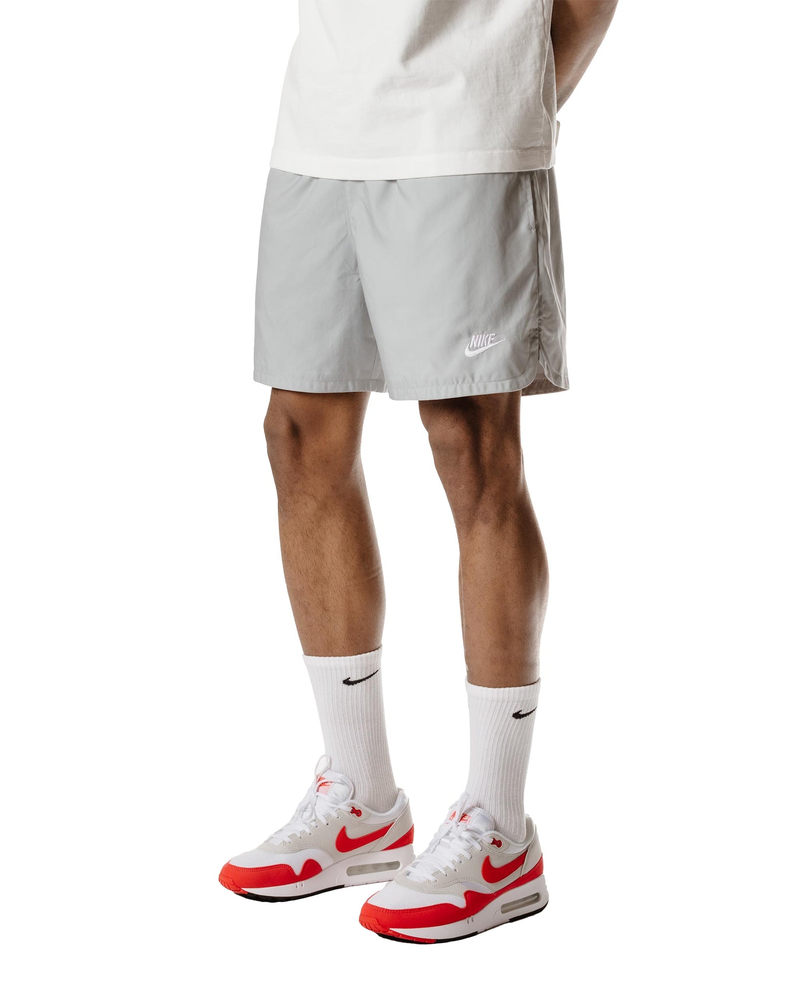 Nike Sportswear Sport Essentials Lined Flow Shorts Light Smoke Grey Close