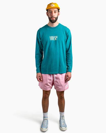 Nike Sportswear Sport Essentials Lined Flow Shorts Medium Soft Pink Model