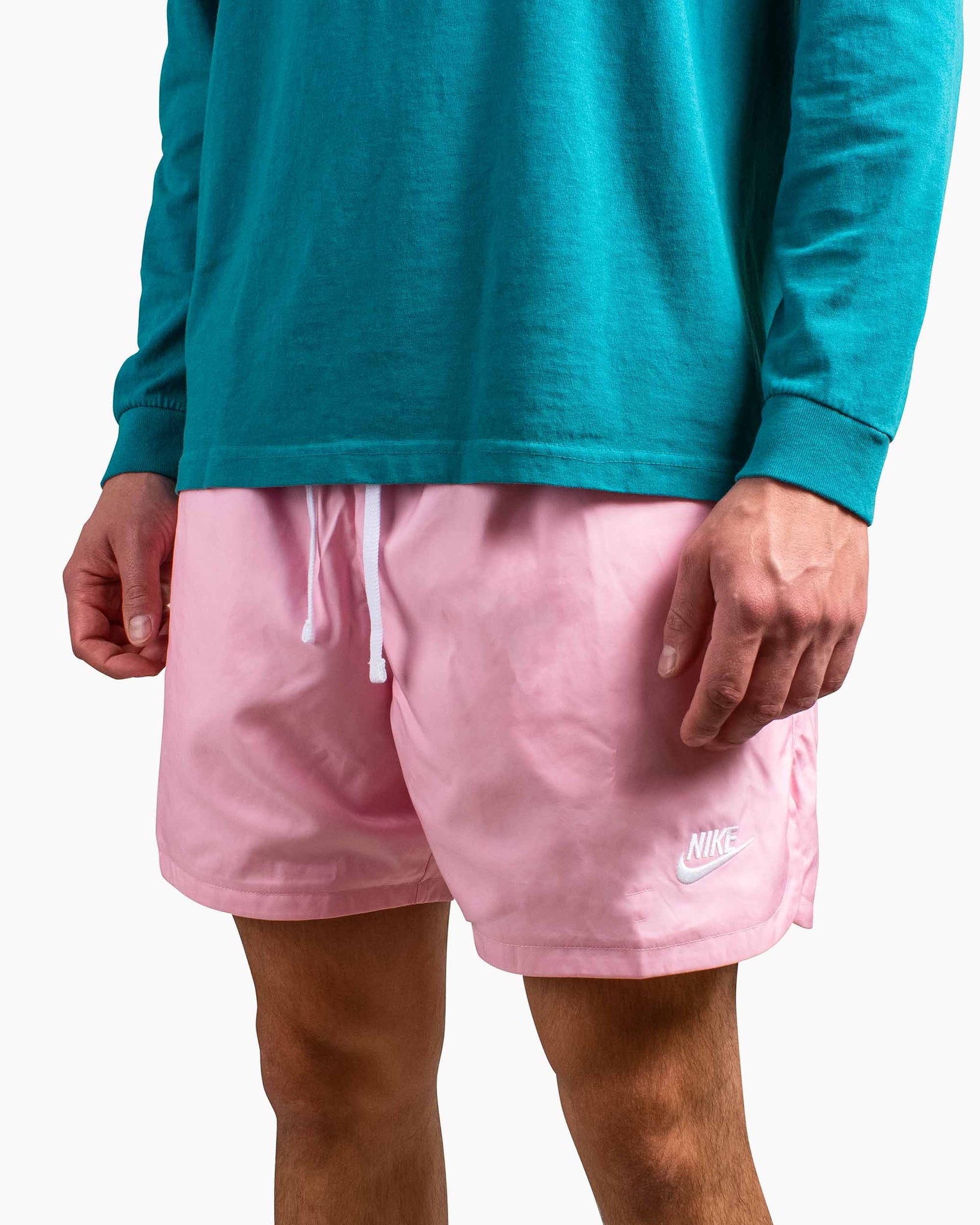 Nike Sportswear Sport Essentials Lined Flow Shorts Medium Soft Pink Close