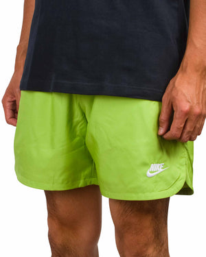 Nike Sportswear Sport Essentials Lined Flow Shorts Vivid Green Close