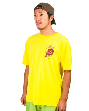 Nike Year Of The Tiger T-Shirt Midnight Optical Yellow Close