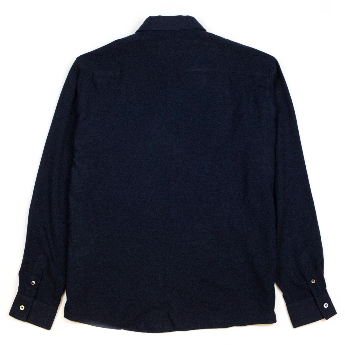 Norse Projects Carsten Light Wool Shirt Dark Navy