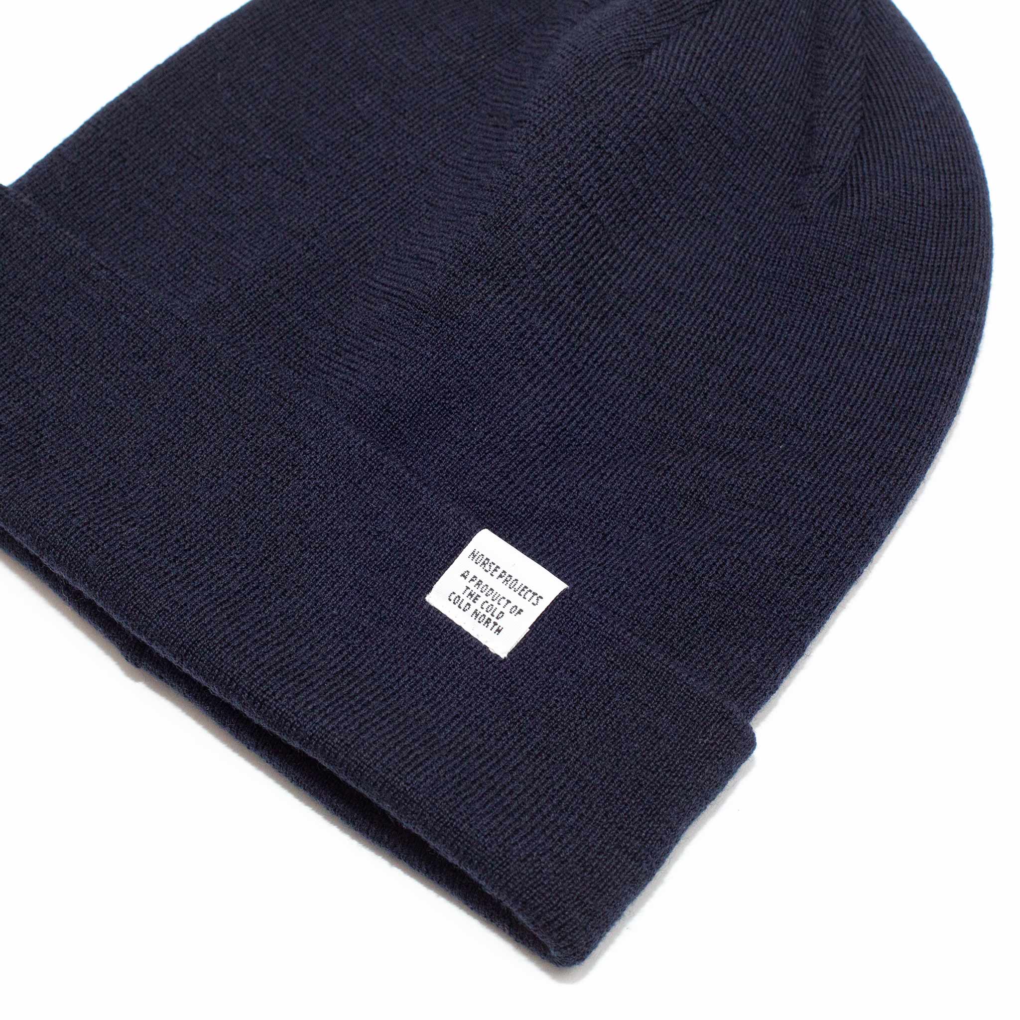 Norse Projects Norse Top Beanie Black
